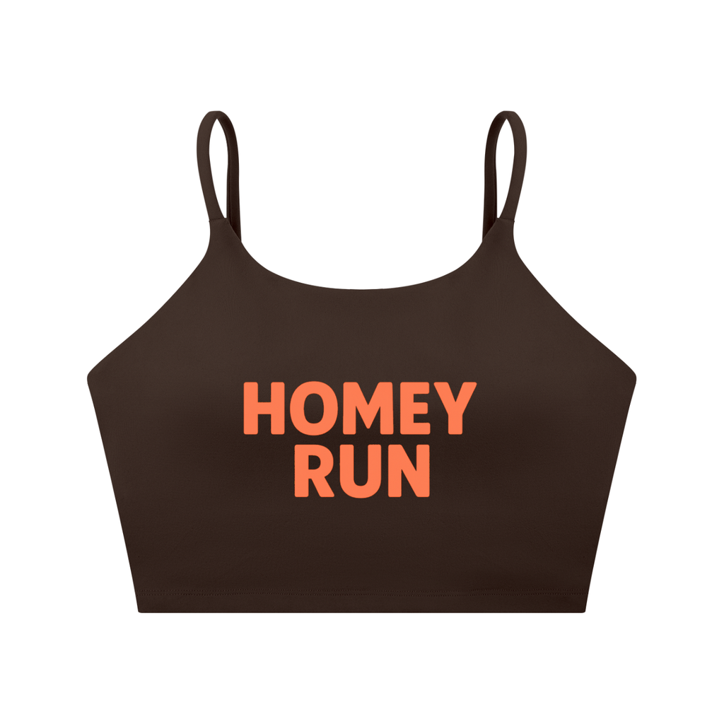 Spaghetti Strap Yoga Sports Bra