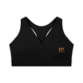 Women's Crossover V-Neck Sports Bra
