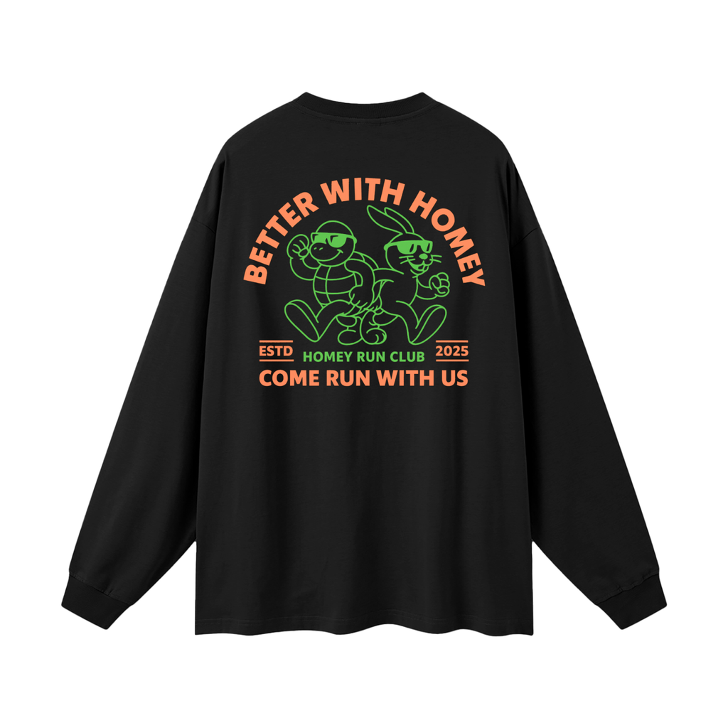 Oversized Unisex Long Sleeve T-Shirt