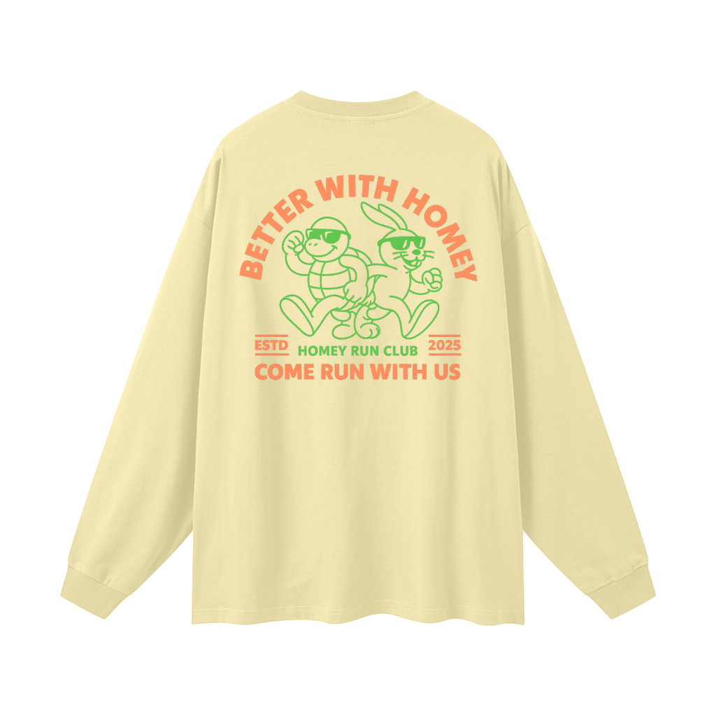 Oversized Unisex Long Sleeve T-Shirt