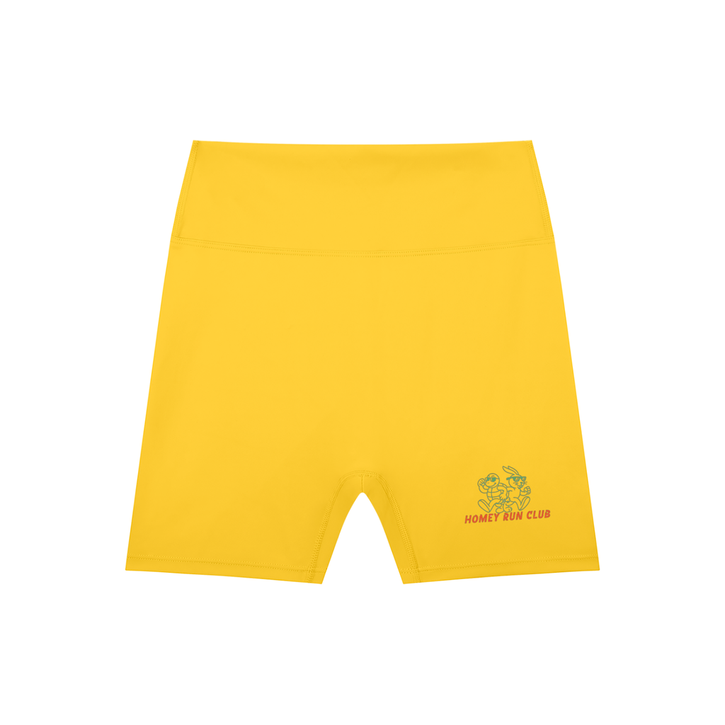 High-Waisted Blend Biker Shorts