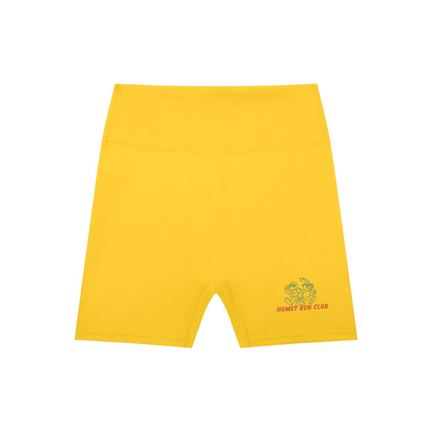 High-Waisted Blend Biker Shorts
