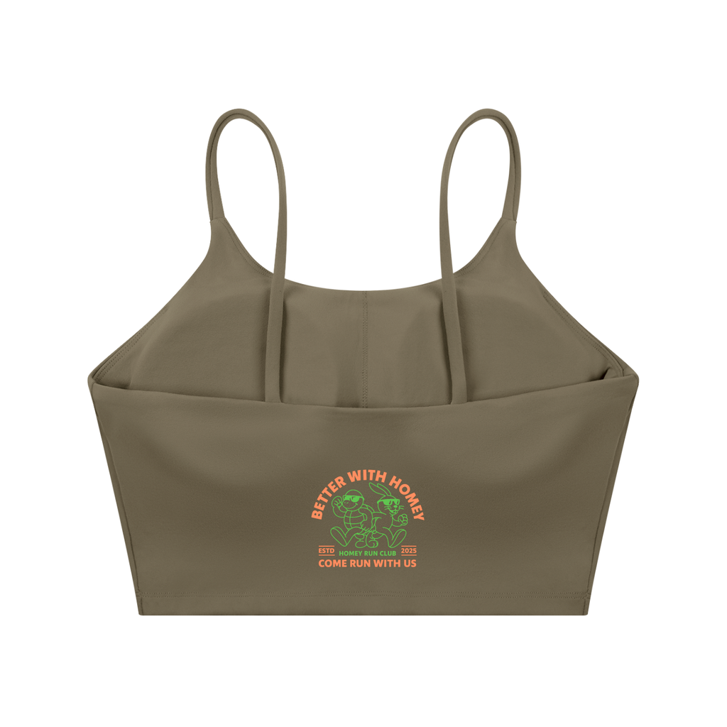 Spaghetti Strap Yoga Sports Bra