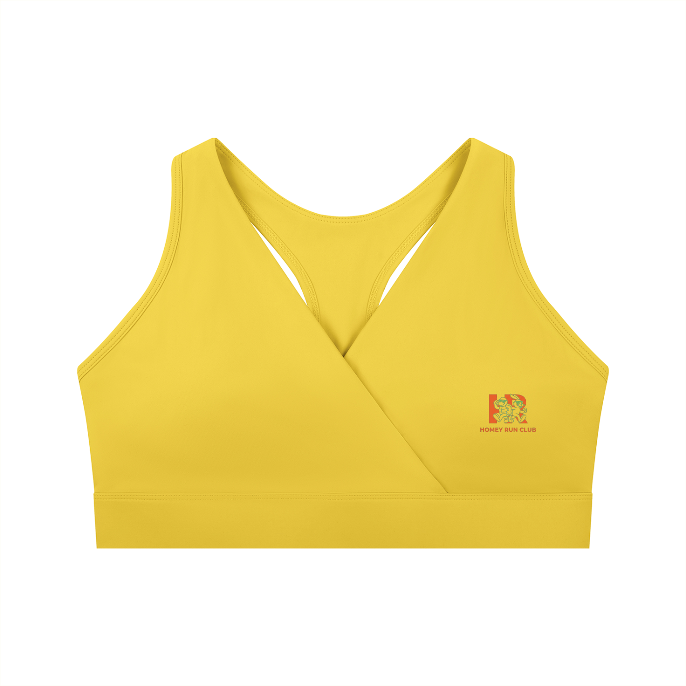 Women's Crossover V-Neck Sports Bra