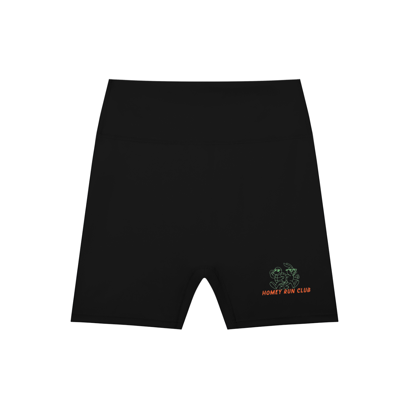 High-Waisted Blend Biker Shorts