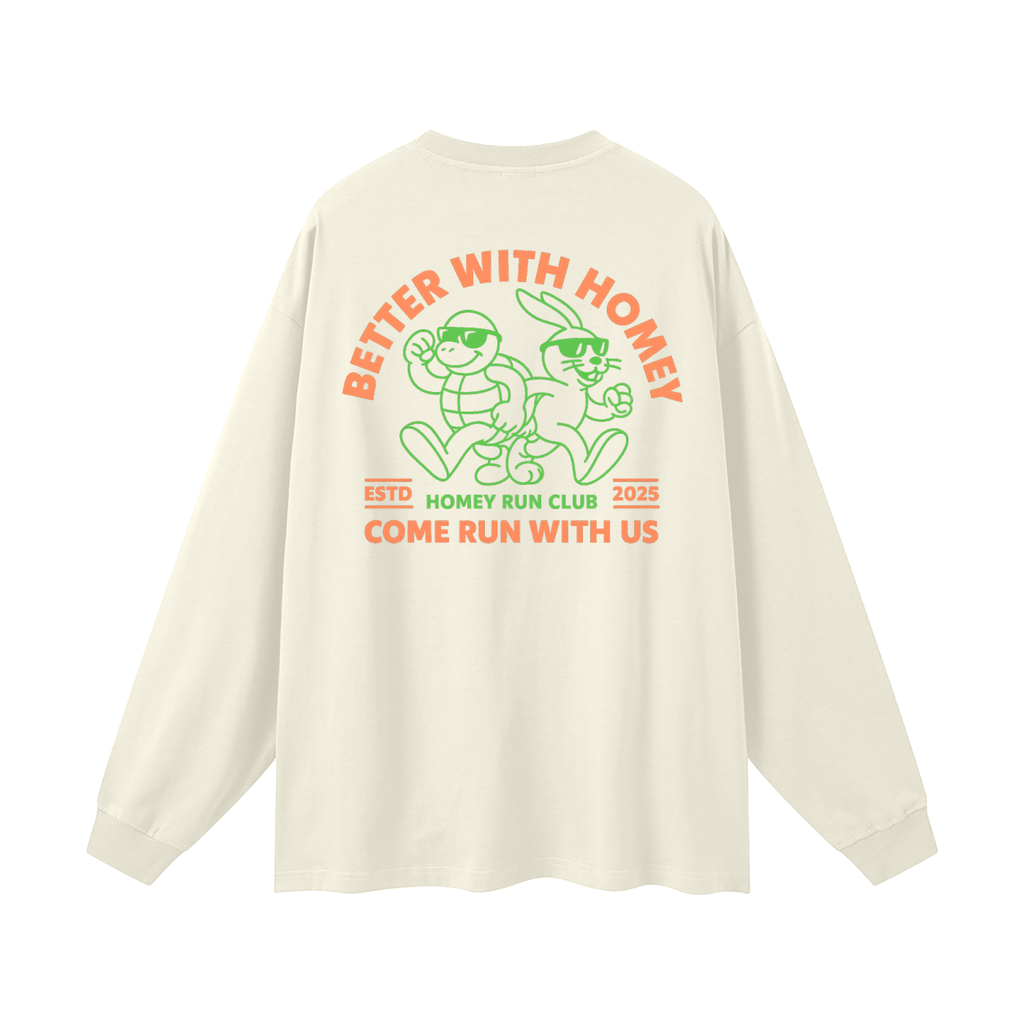 Oversized Unisex Long Sleeve T-Shirt
