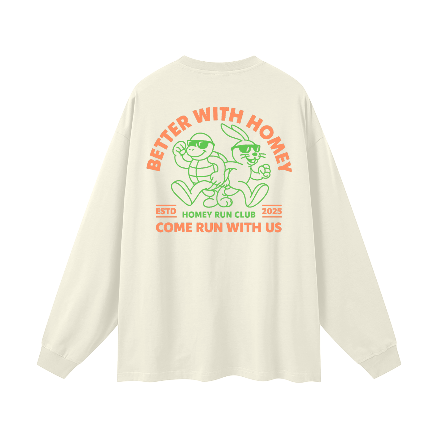 Oversized Unisex Long Sleeve T-Shirt