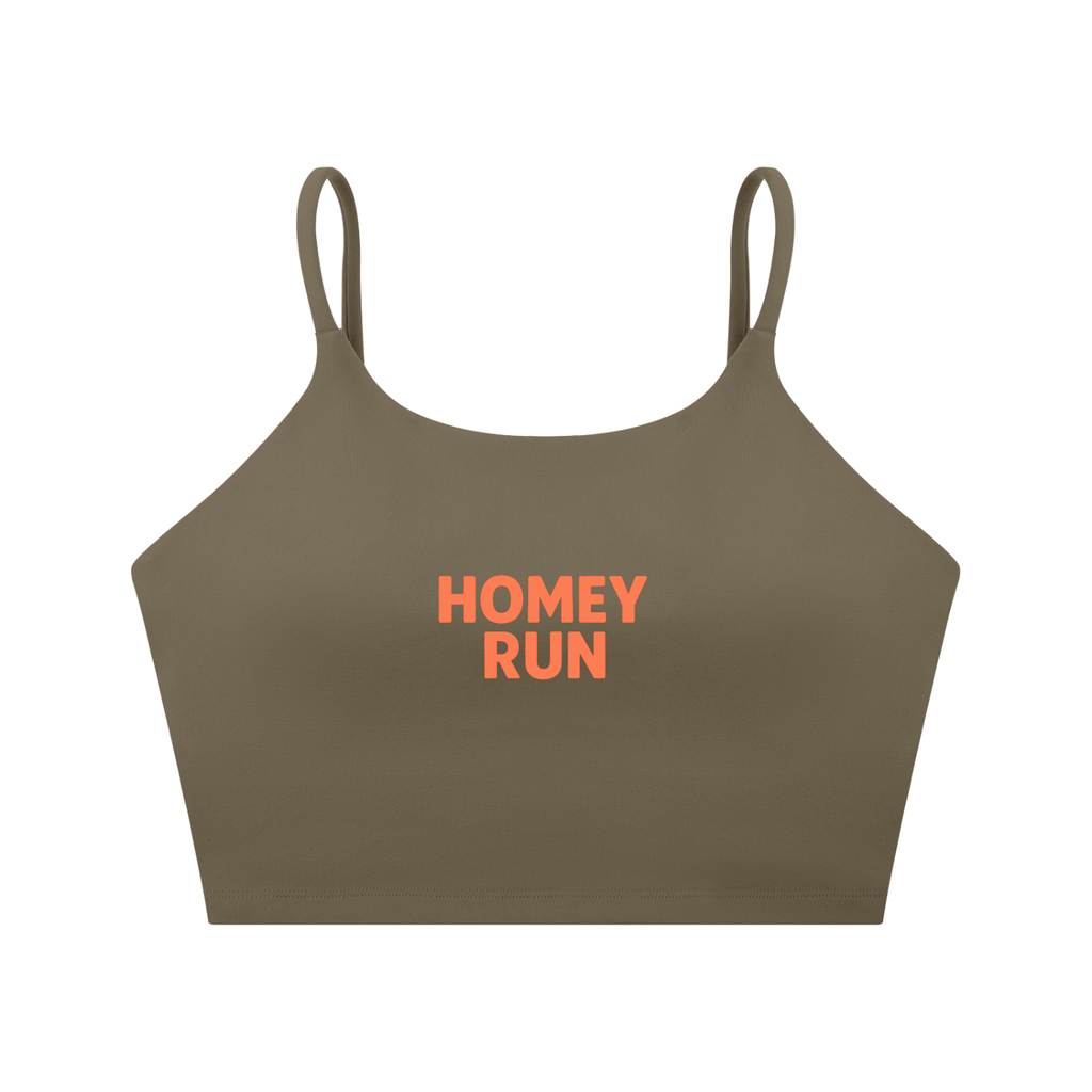 Spaghetti Strap Yoga Sports Bra